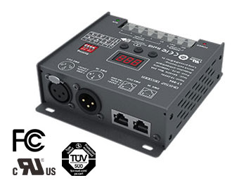 4CH CV DMX Decoder LT-904