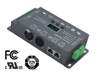 5CH CV DMX Decoder LT-995-OLED