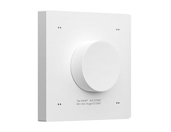 NFC programmable Matter-DMX512 Tunable White Knob Panel E6M-MA2